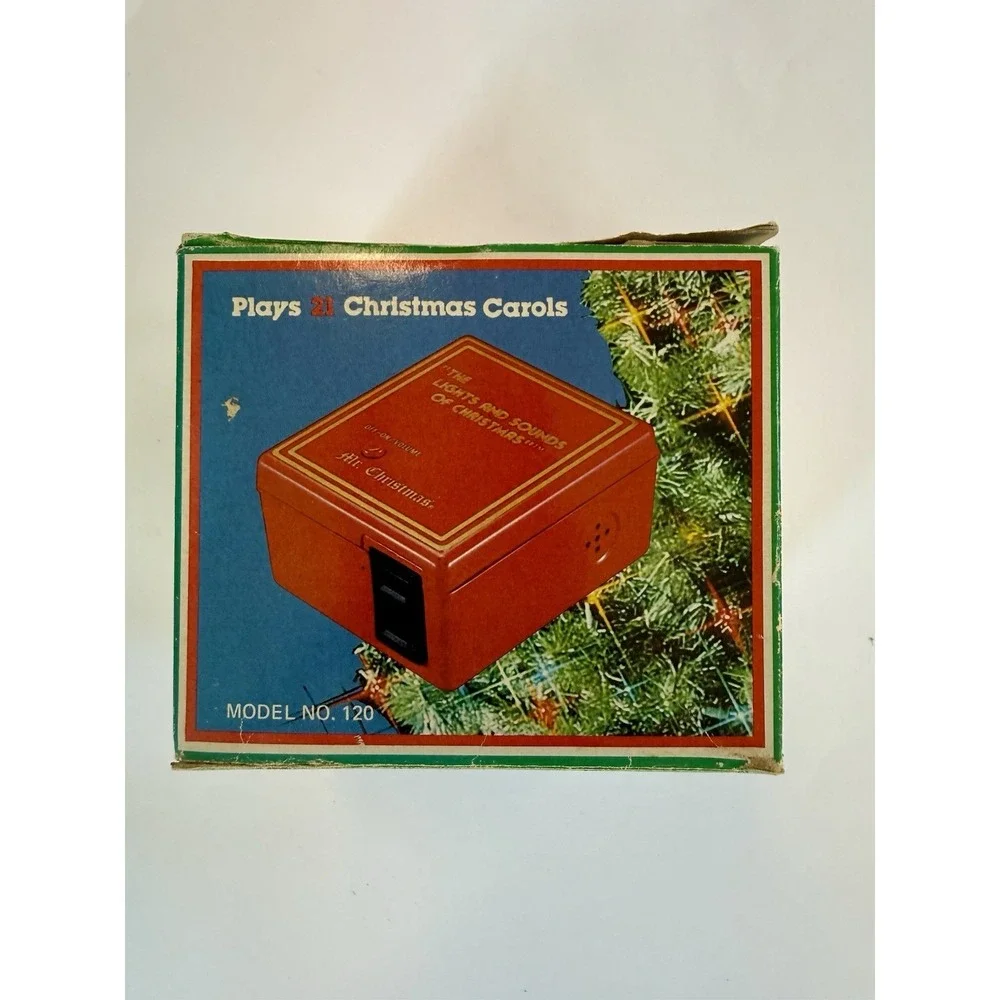 Mr. Christmas Model 120 Red Christmas Light Controller Volume Control Vintage